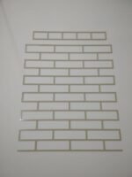 Комплект трафаретов Под кирпич, 900х780 мм+торец 680х85, ПП 3мм
