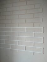 Трафарет для штукатурки Классическая кирпичная кладка, 1200х800 мм, ПВХ 3мм — фото 2