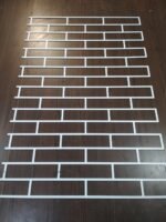 Трафарет для штукатурки Классическая кирпичная кладка, 1200х800 мм, КОМПОЗИТ 3мм