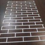 Трафарет для штукатурки Классическая кирпичная кладка, 1200х800 мм, ПВХ 3мм